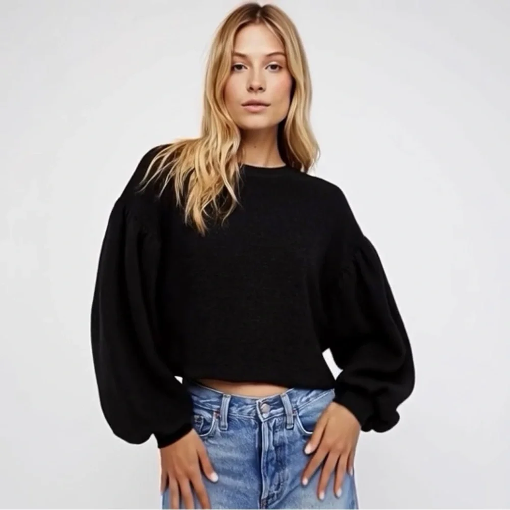FREE PEOPLE Sleeves Like These Sweatshirt